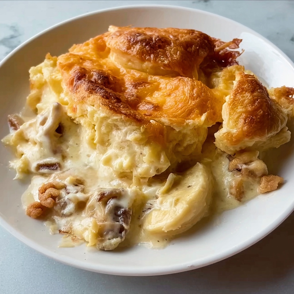 Chicken Bubble Biscuit Bake Casserole Recipe - Recipe Image