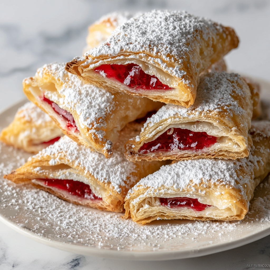 Raspberry Kolaczki Cookies Recipe - Recipe Image