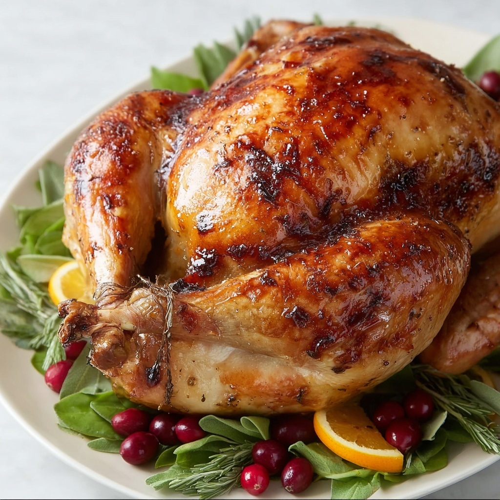 Perfect Roasted Herb-Infused Turkey Recipe - Recipe Image