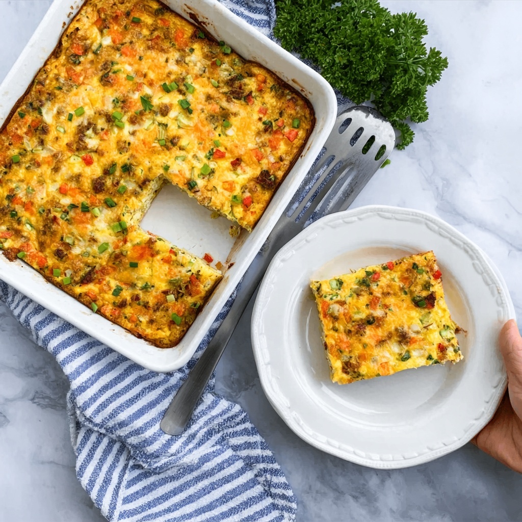 Cheesy Sausage Hashbrown Casserole Recipe - Recipe Image