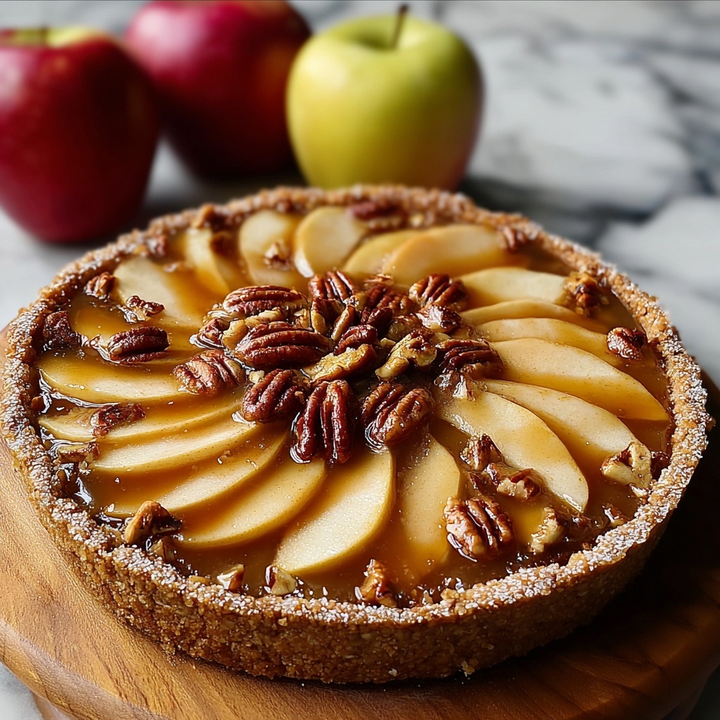 Gluten Free Caramel Apple Tart Recipe - Recipe Image