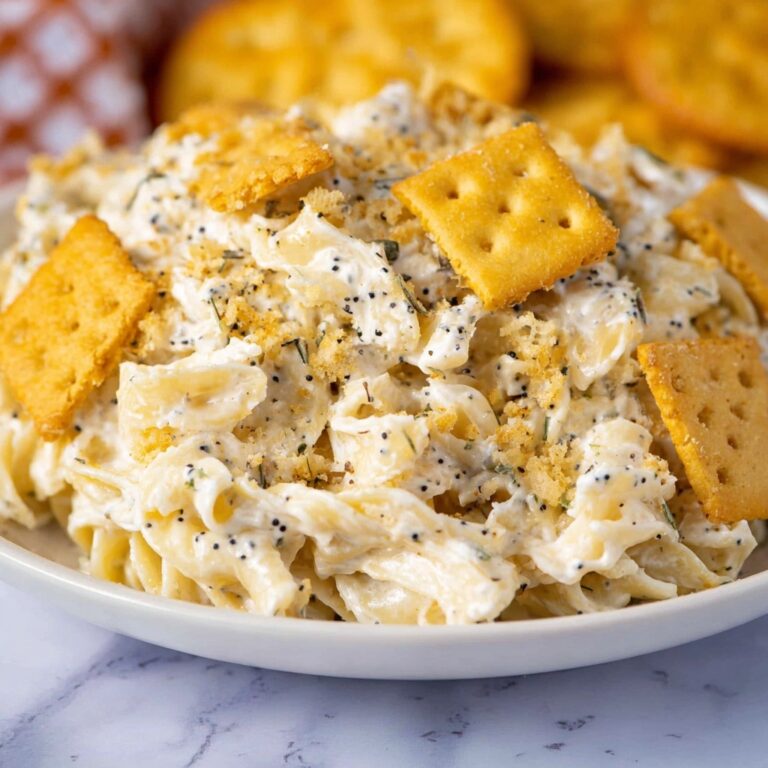 Poppy Seed Chicken Noodle Casserole Recipe