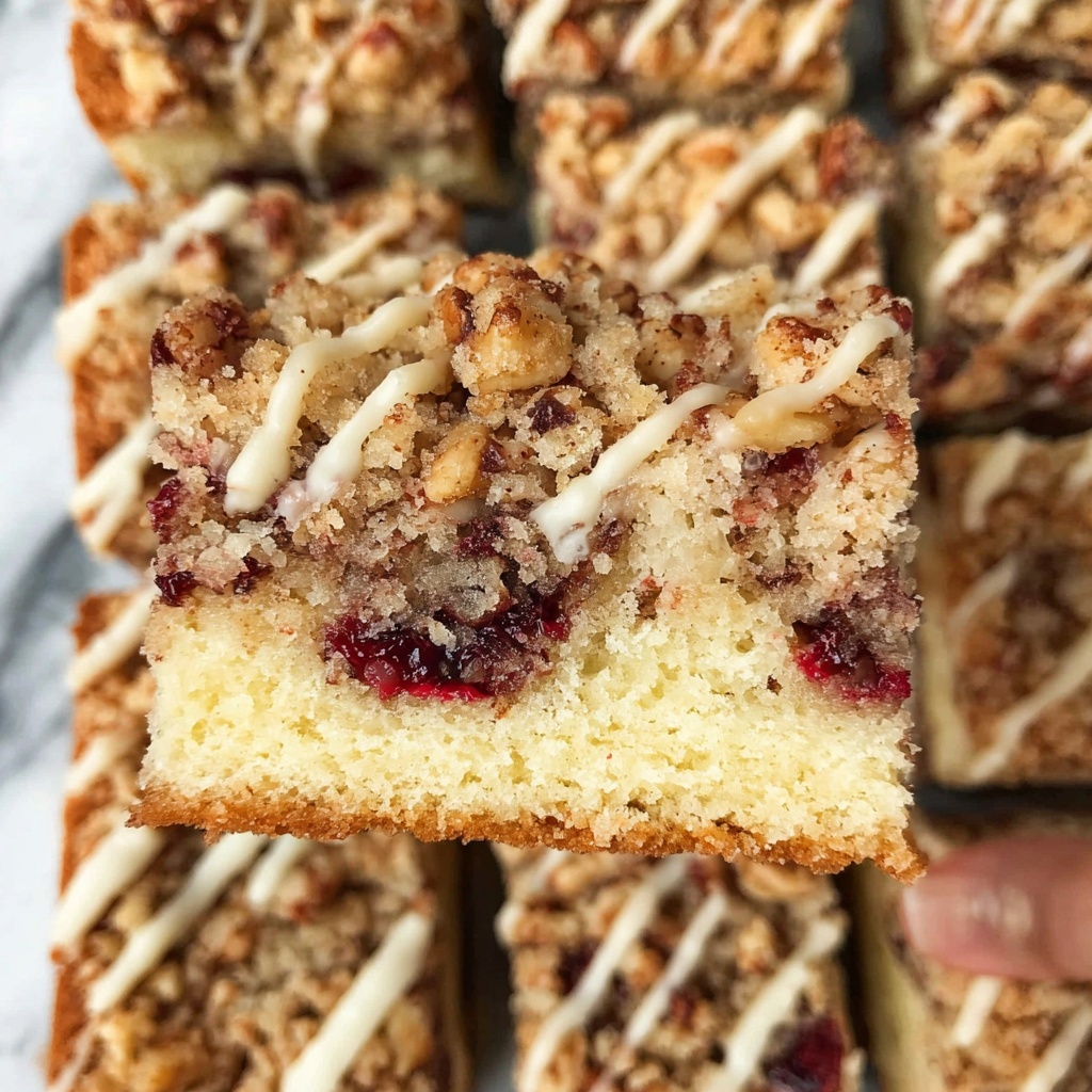 Overnight Cranberry Coffee Cake Recipe - Recipe Image