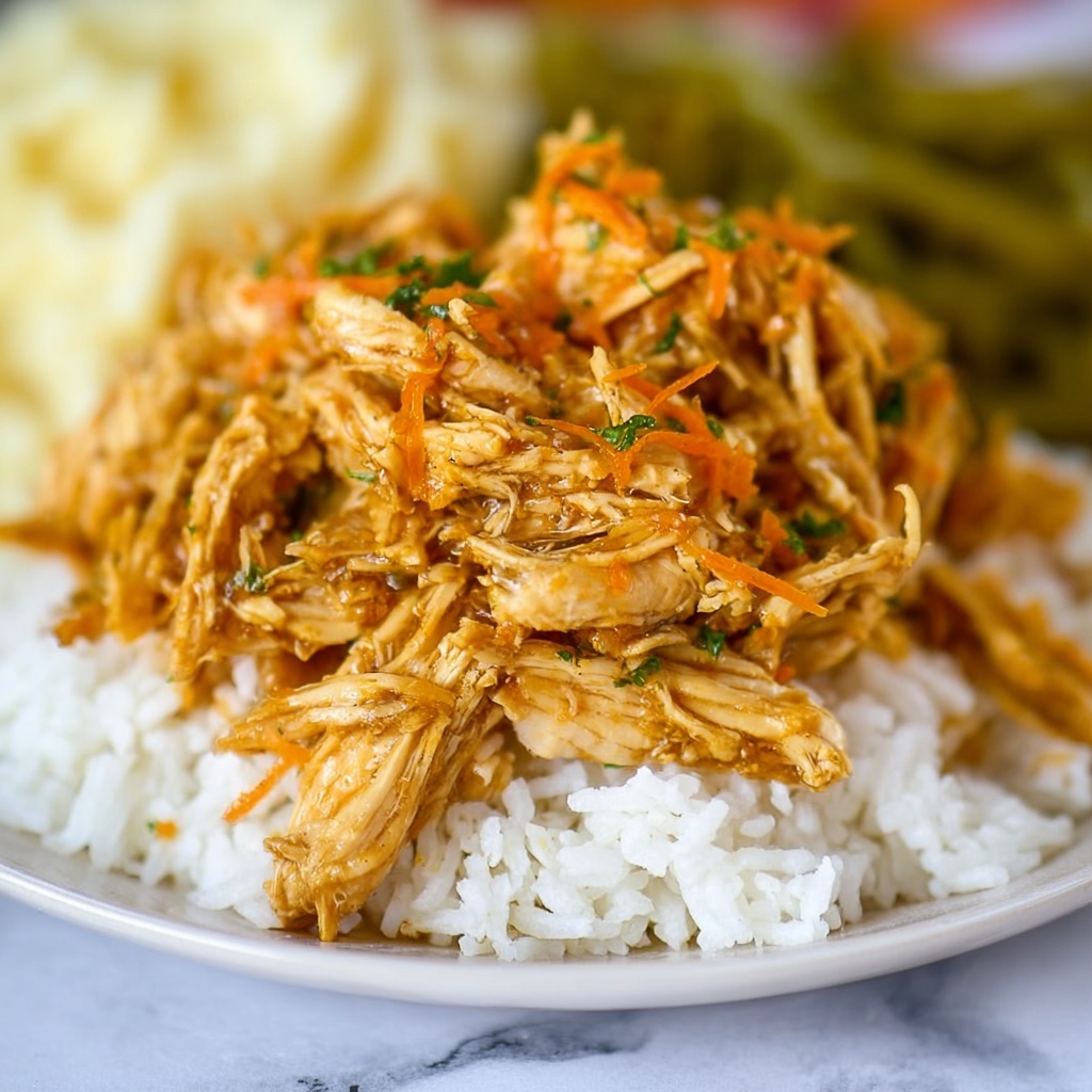 Slow Cooker Orange BBQ Chicken Recipe - Recipe Image