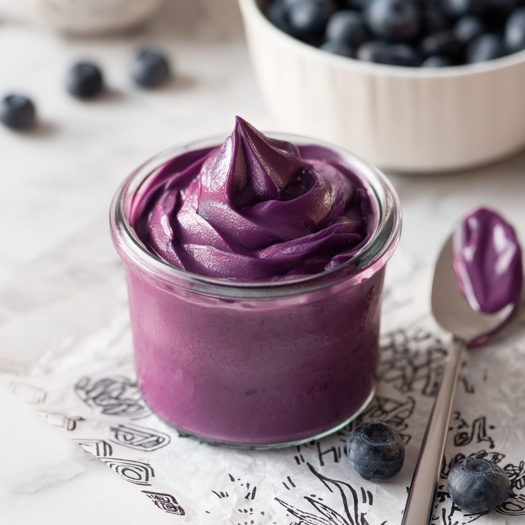 Vegan Blueberry Lemon Curd Recipe - Recipe Image
