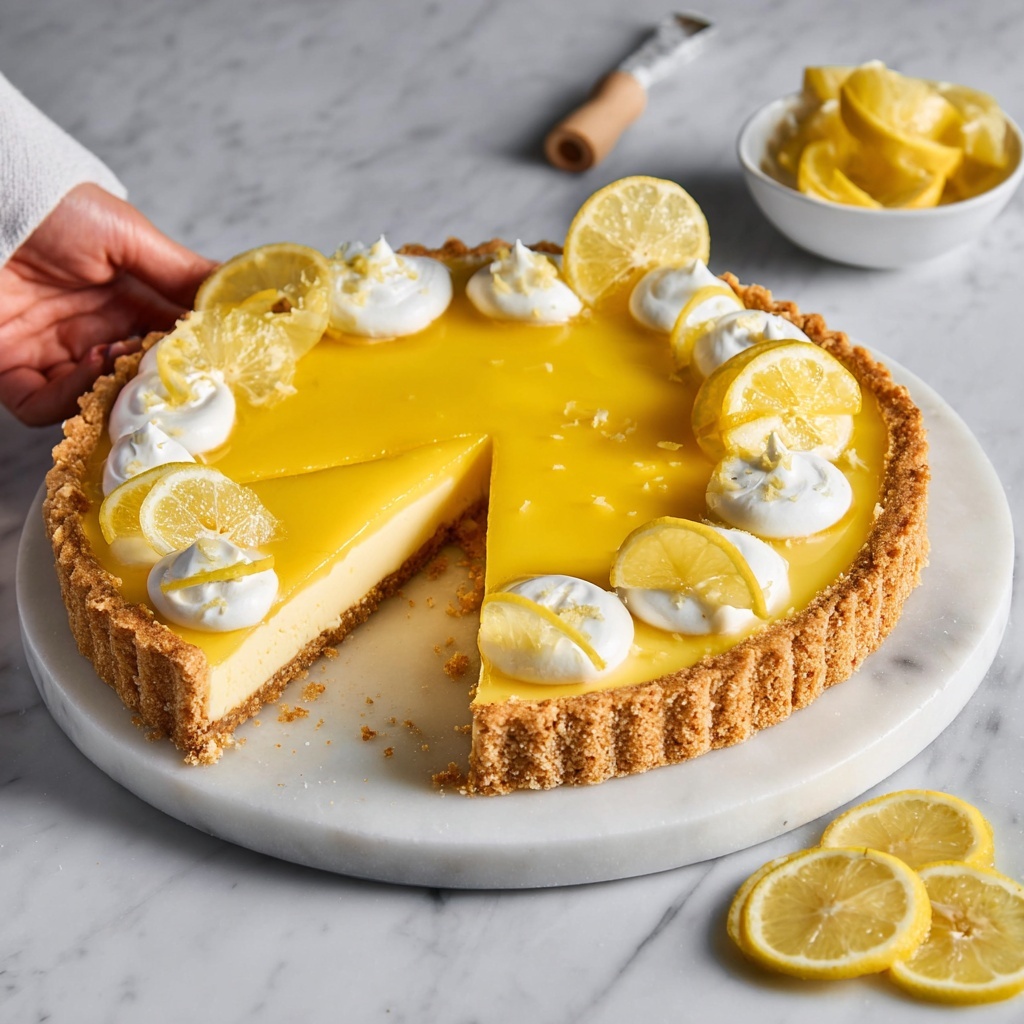 Vegan Lemon Tart Recipe - Recipe Image