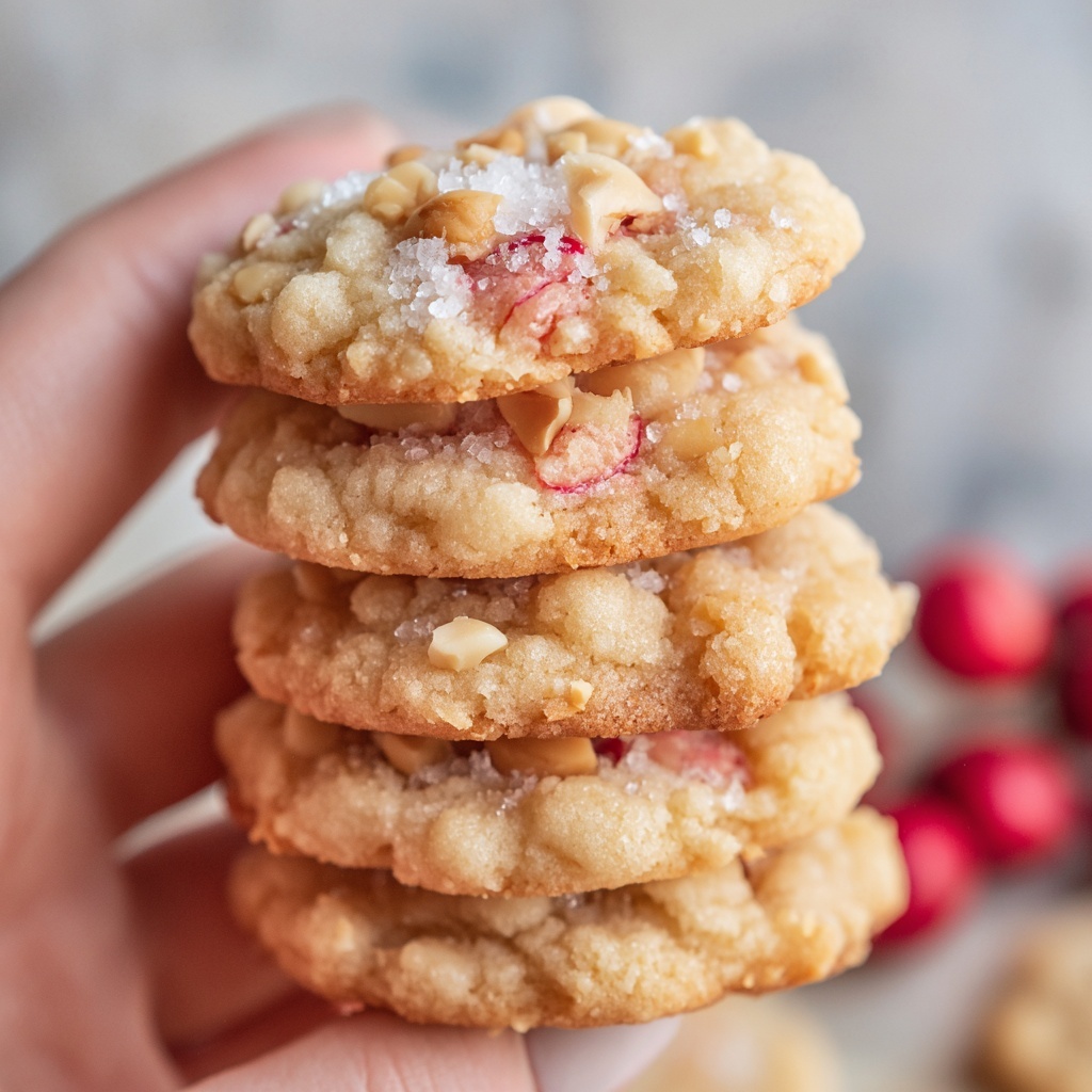 Cherry Almond Amish Sugar Cookies Recipe - Recipe Image