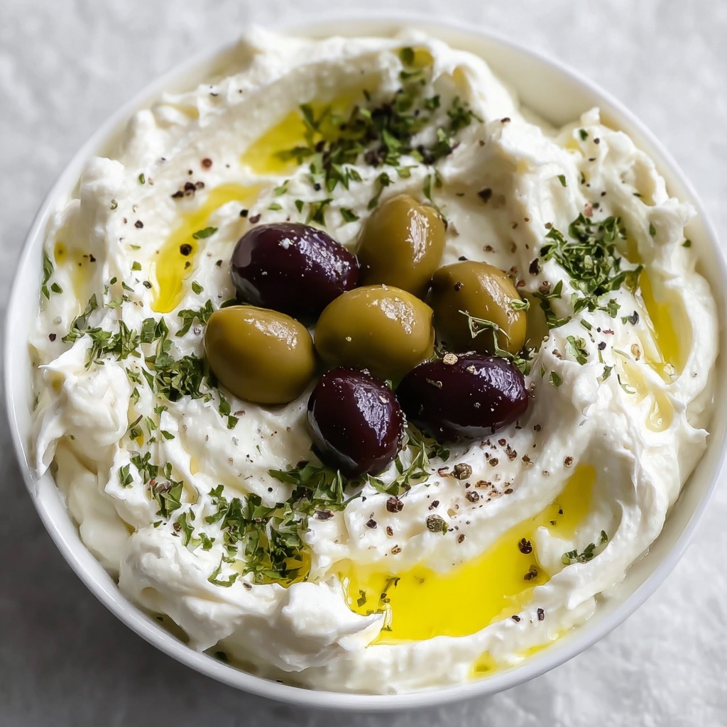 Whipped Feta with Tangy Olives Recipe - Recipe Image