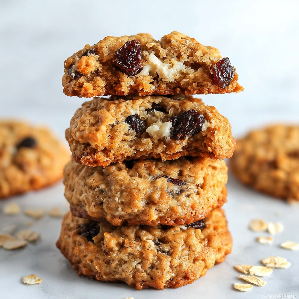 Best Oatmeal Raisin Cookies Recipe - Recipe Image