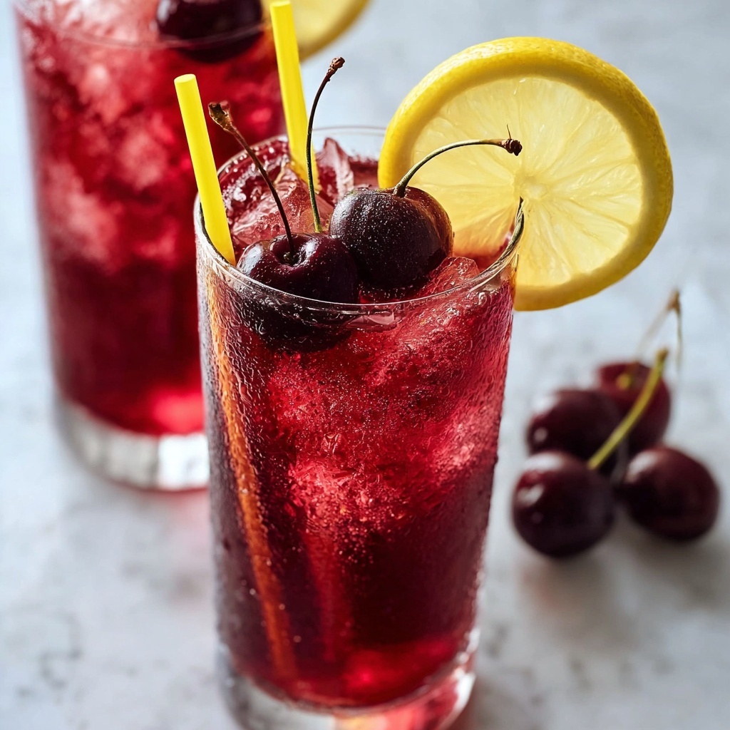 Easy Cherry Lemonade Recipe - Recipe Image