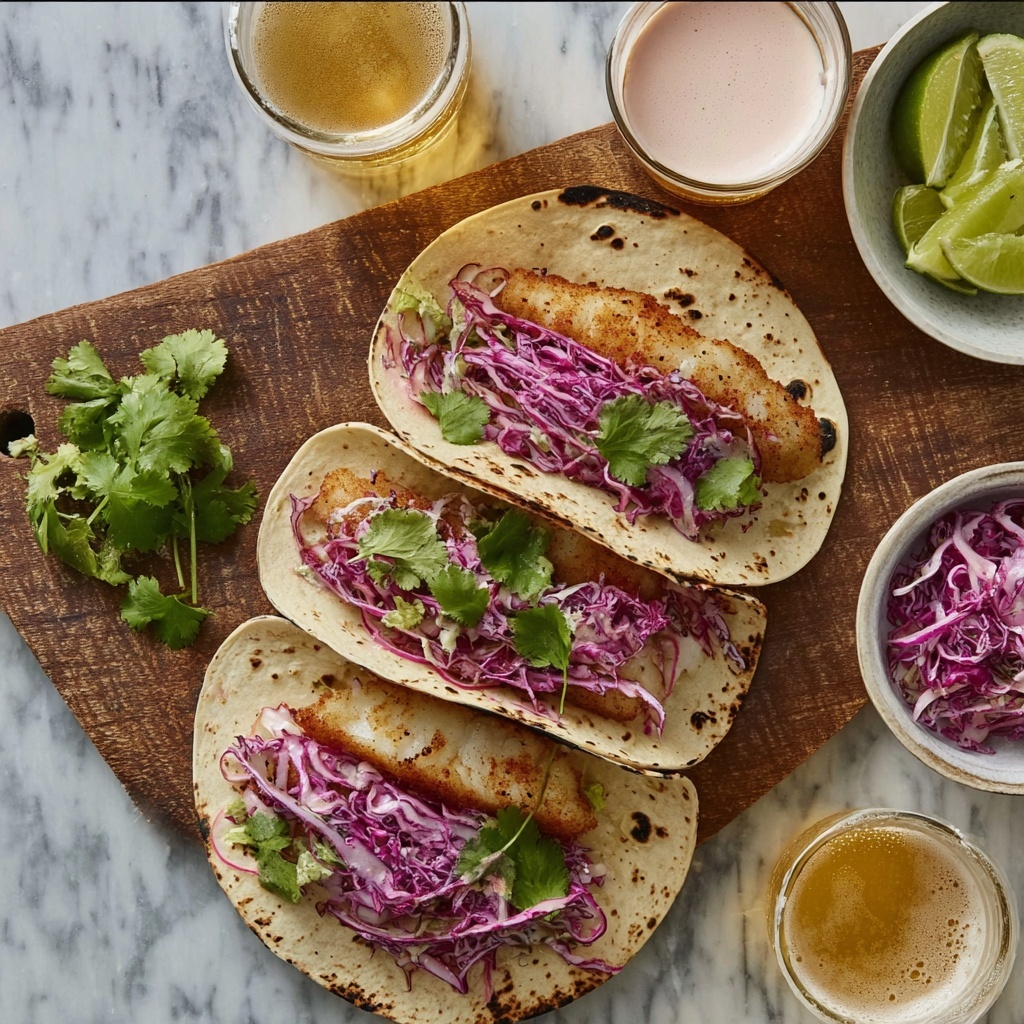 Baja Fish Tacos Recipe - Recipe Image