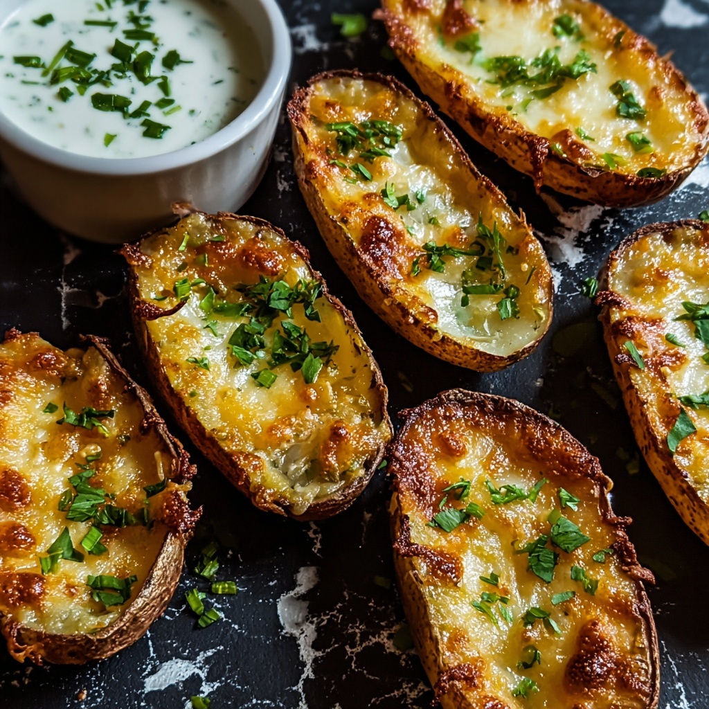 Baked Potato Skins Recipe - Recipe Image