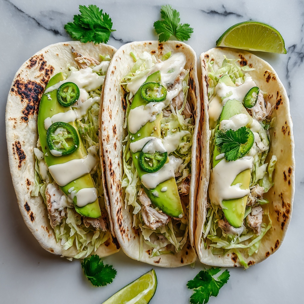 Green Goddess Tacos Recipe - Recipe Image