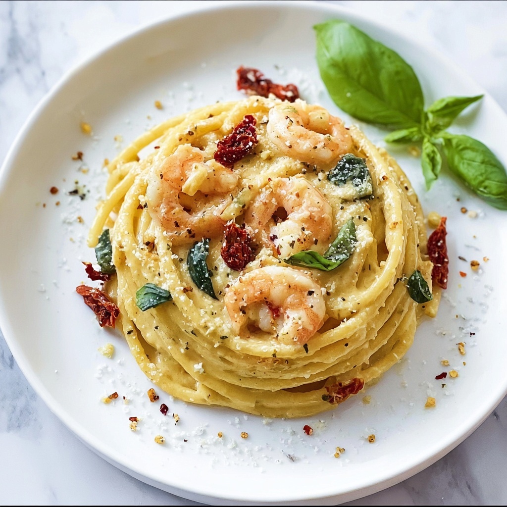 Marry Me Shrimp with Pasta Recipe - Recipe Image