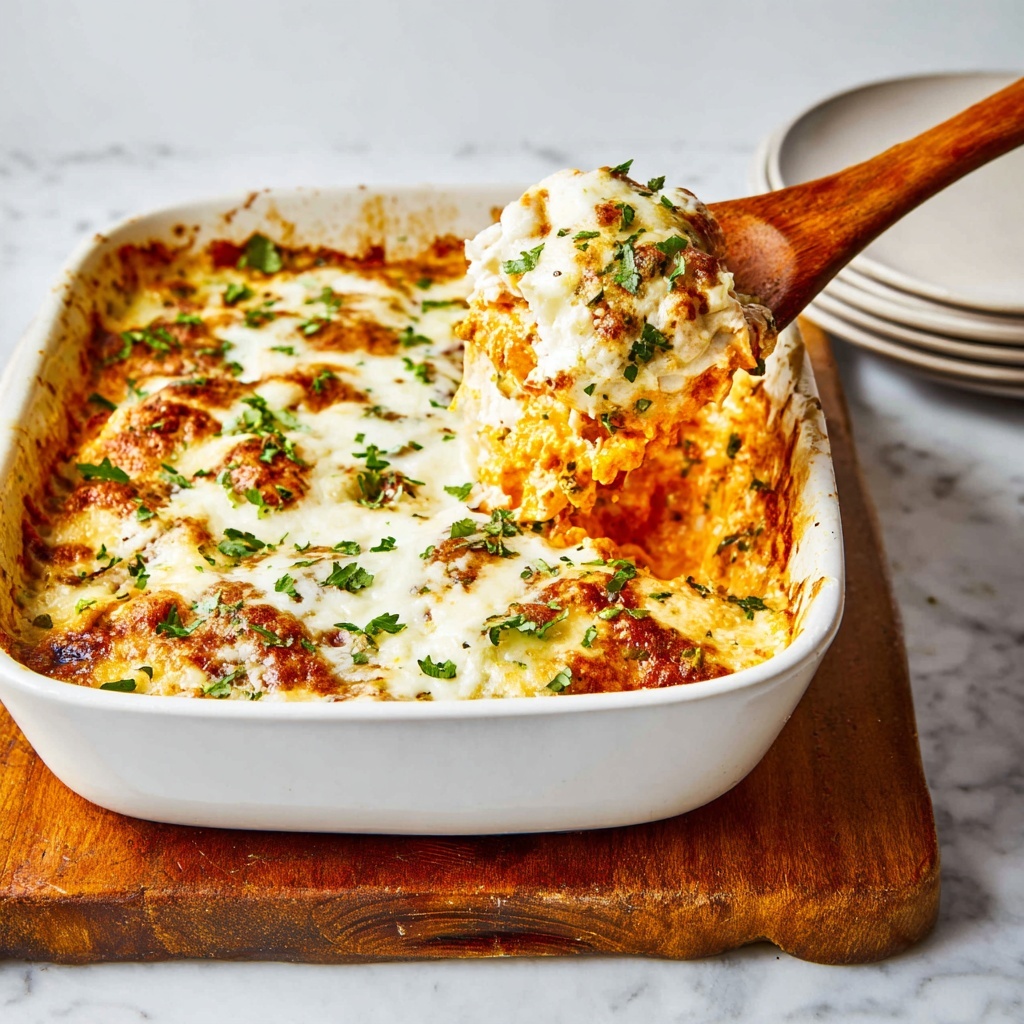 Keto Chicken Parmesan Casserole Recipe - Recipe Image