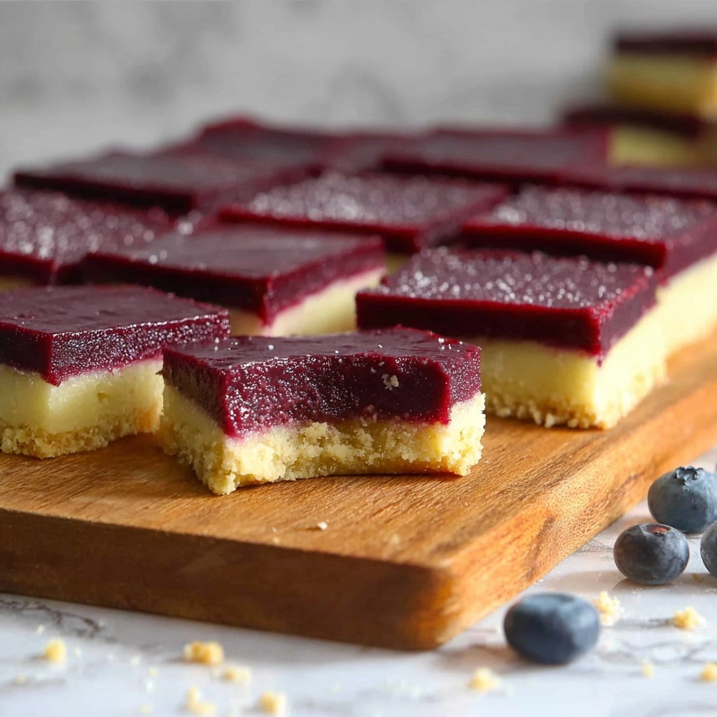 Blueberry Curd Bars Recipe - Recipe Image