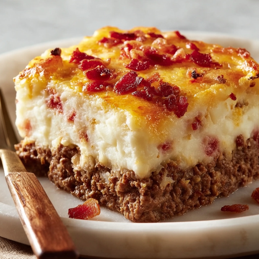 Cowboy Meatloaf and Potato Casserole Recipe - Recipe Image