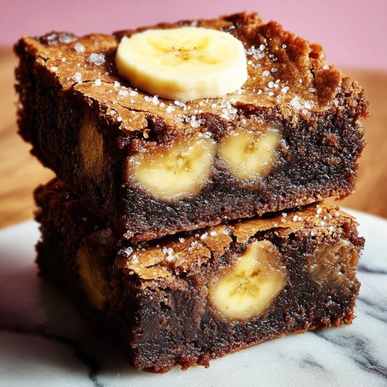 Banana Bread Brownies Recipe