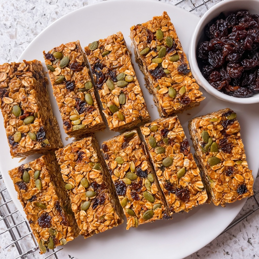 Easy Banana Bread Granola Bars Recipe - Recipe Image