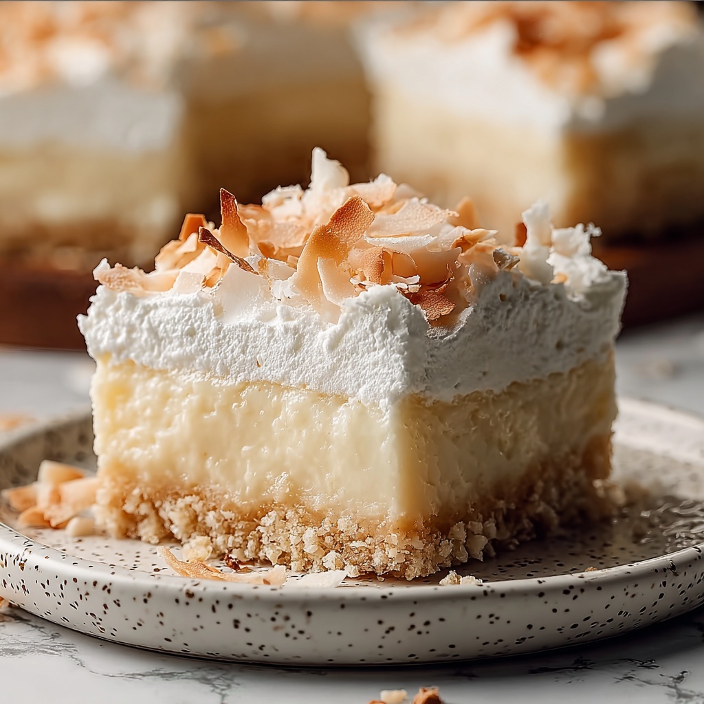 Island Dream Coconut Cream Bars Recipe - Recipe Image