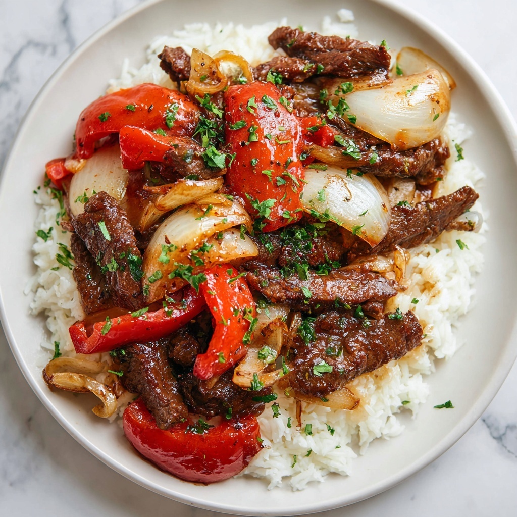High-Protein Beijing Beef Rice Bowls Recipe - Recipe Image