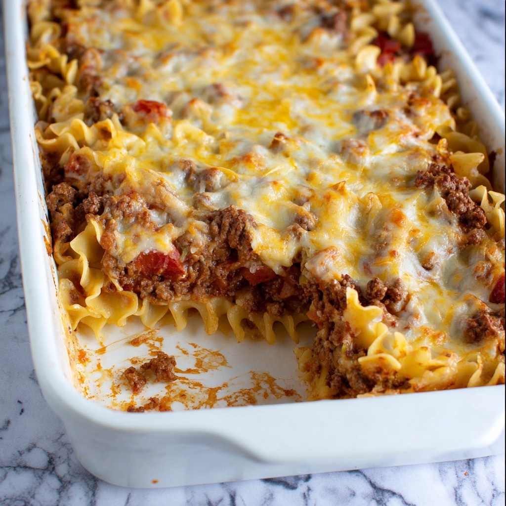 Beef Lombardi Casserole Recipe - Recipe Image