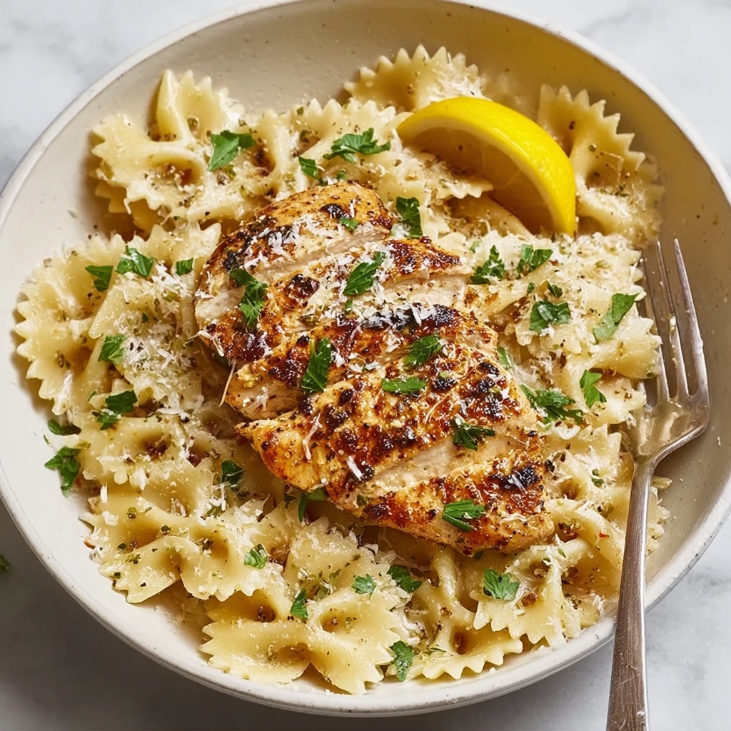 Lemon Chicken Pasta Recipe - Recipe Image