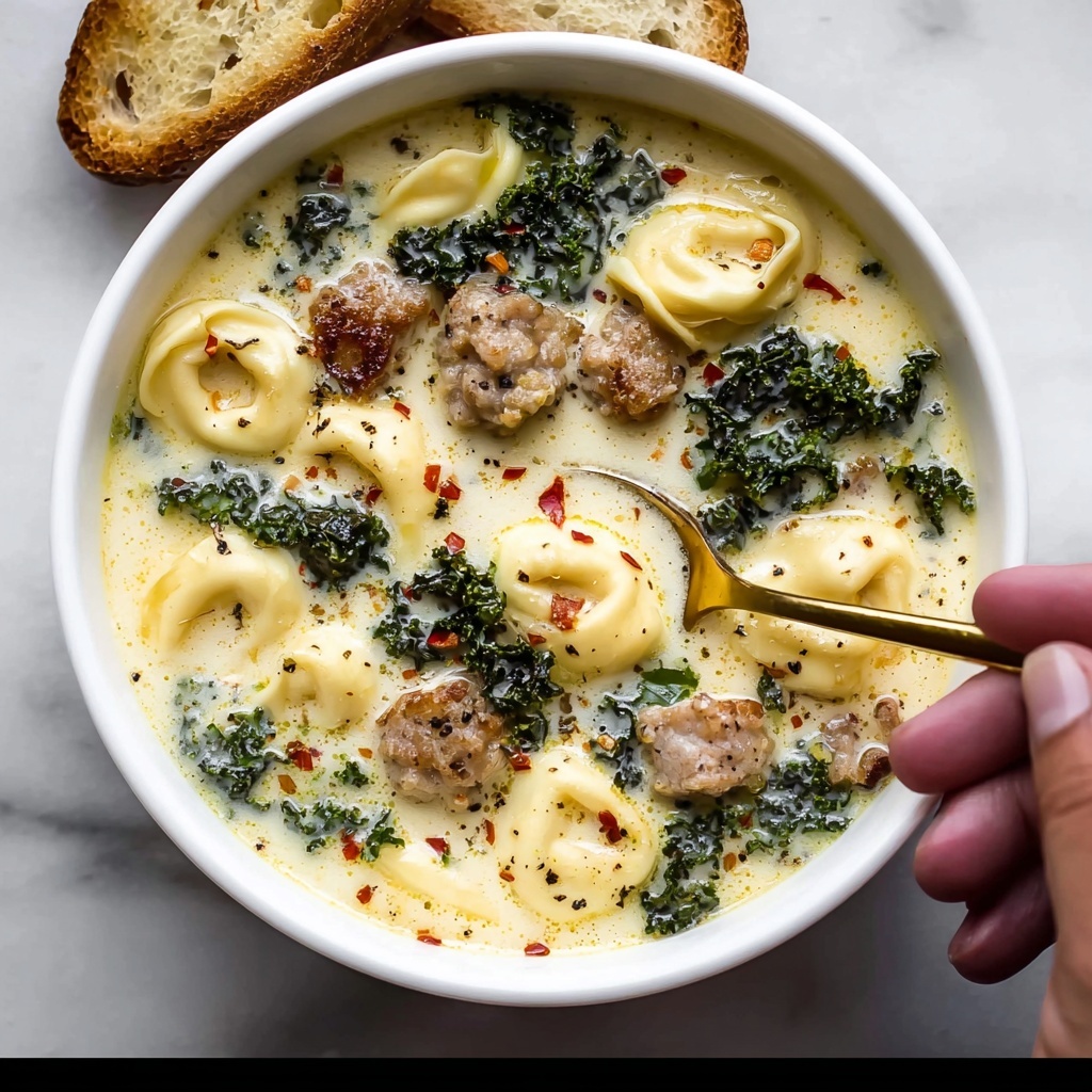 Sausage Tortellini Soup Recipe - Recipe Image