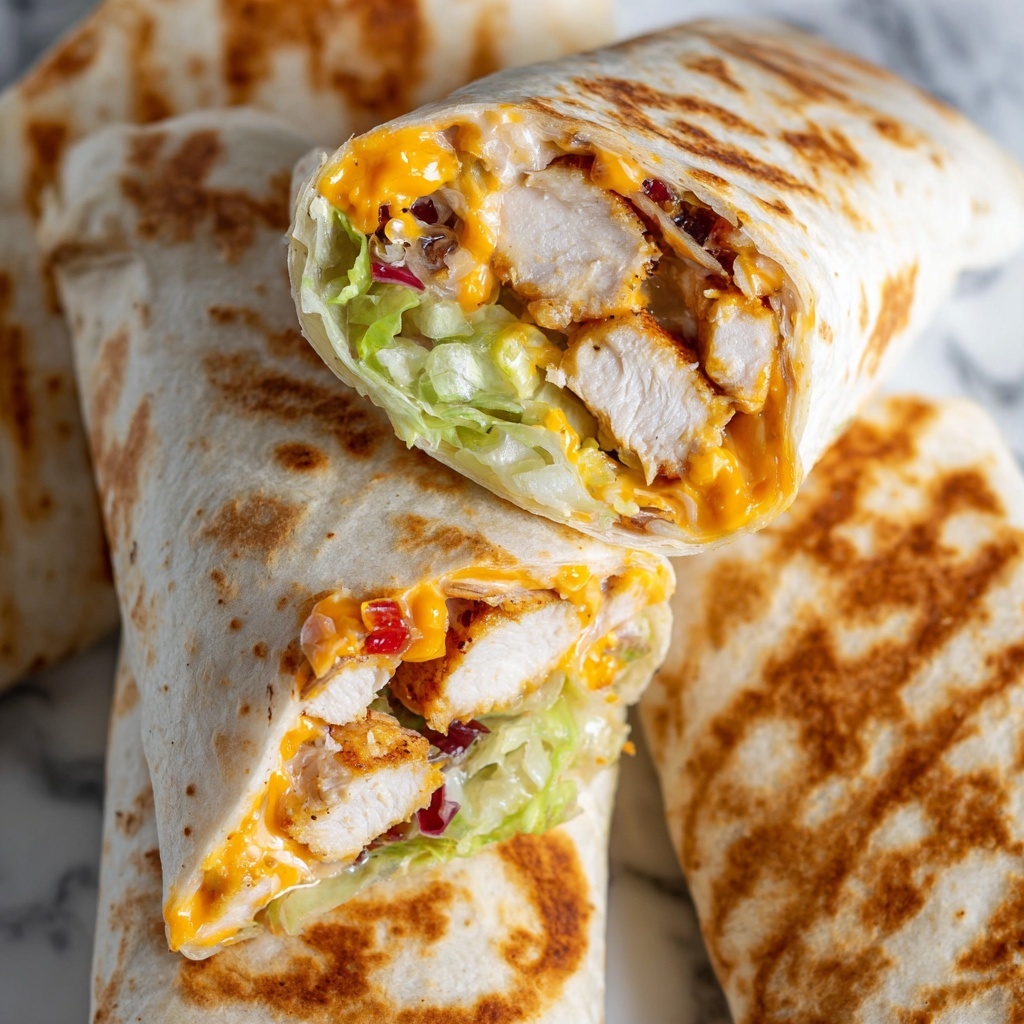 Chipotle Ranch Grilled Chicken Burrito Recipe - Recipe Image