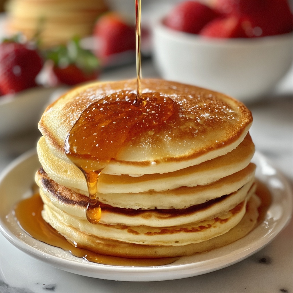 Best Fluffy Pancakes Recipe - Recipe Image