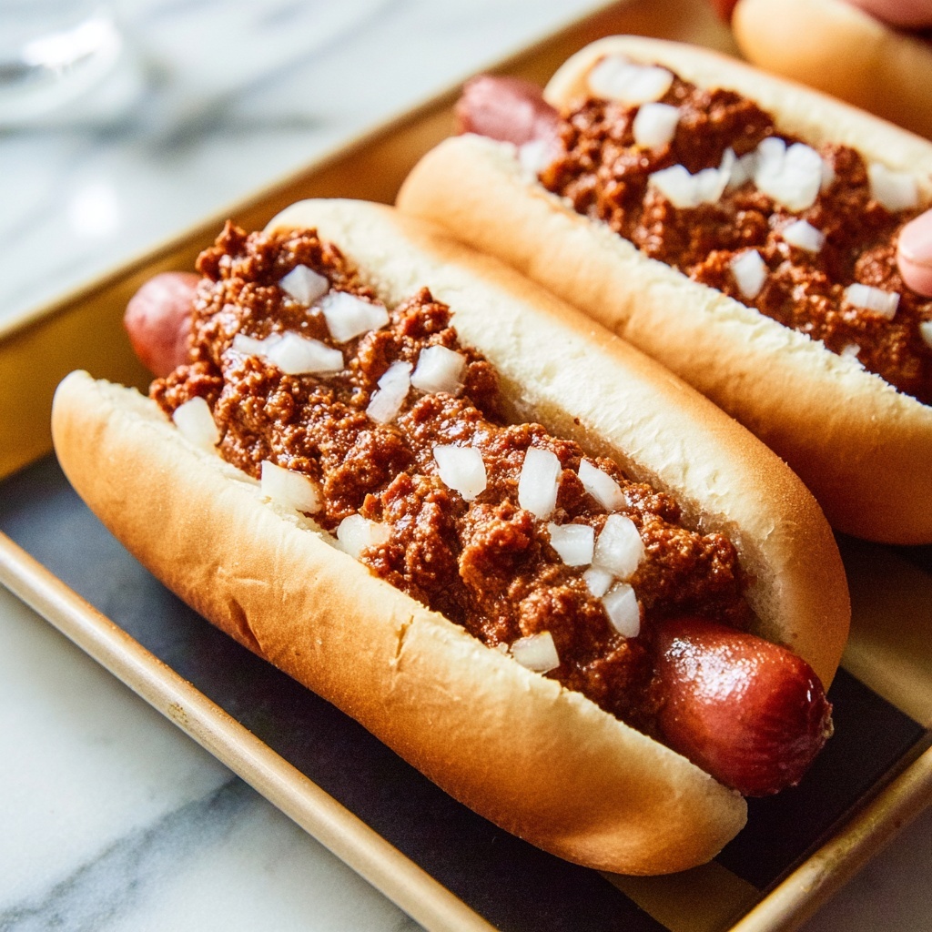 Crockpot Hot Dog Chili Recipe - Recipe Image