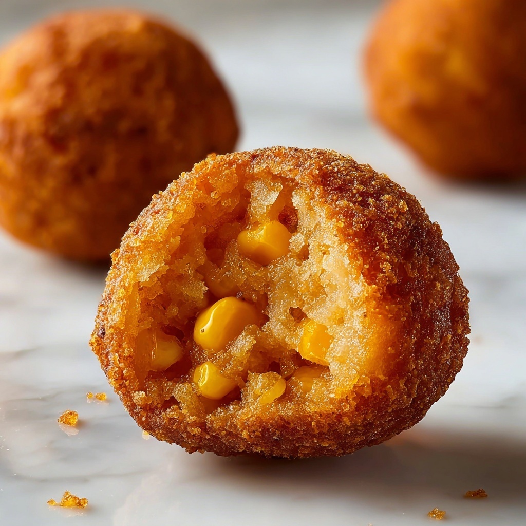 Crispy Golden Corn Nuggets Recipe - Recipe Image