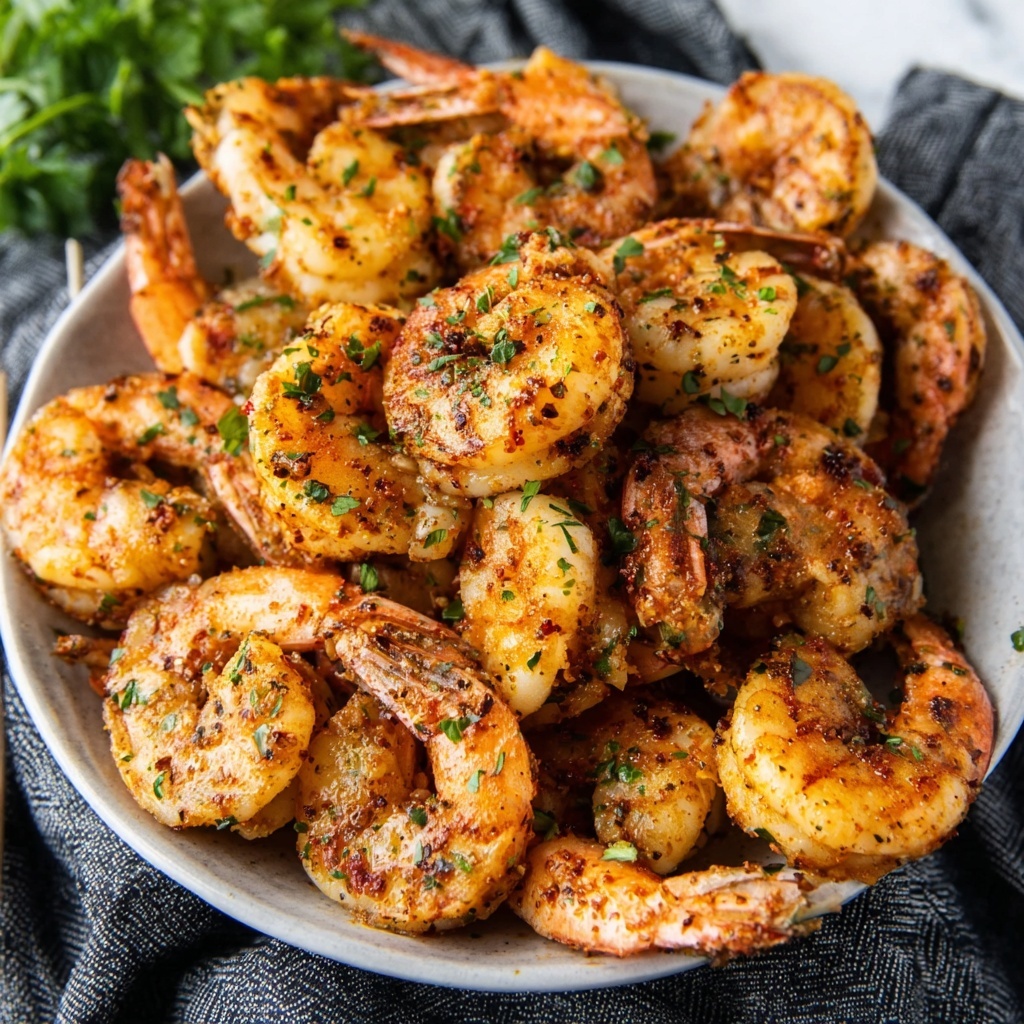Grilled Cajun Shrimp Skewers Recipe - Recipe Image