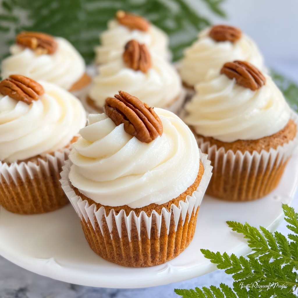 Sweet Potato Cupcakes Recipe - Recipe Image
