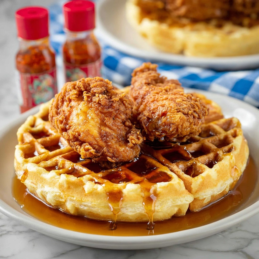 Southern Fried Chicken and Waffles Recipe - Recipe Image