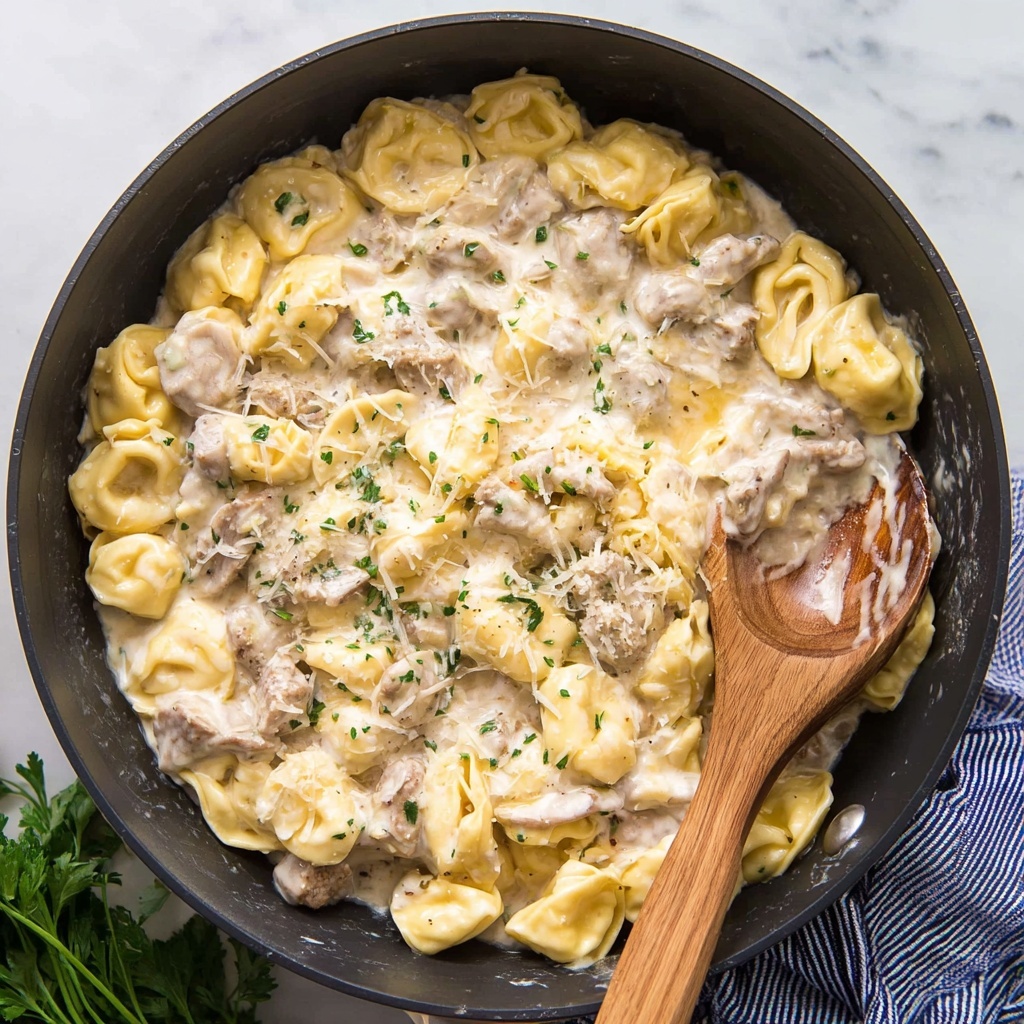 Chicken Tortellini Alfredo Recipe - Recipe Image