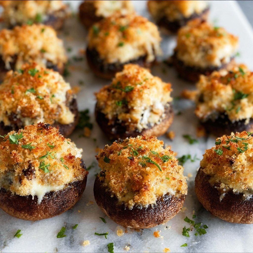Sausage Stuffed Mushrooms Recipe - Recipe Image