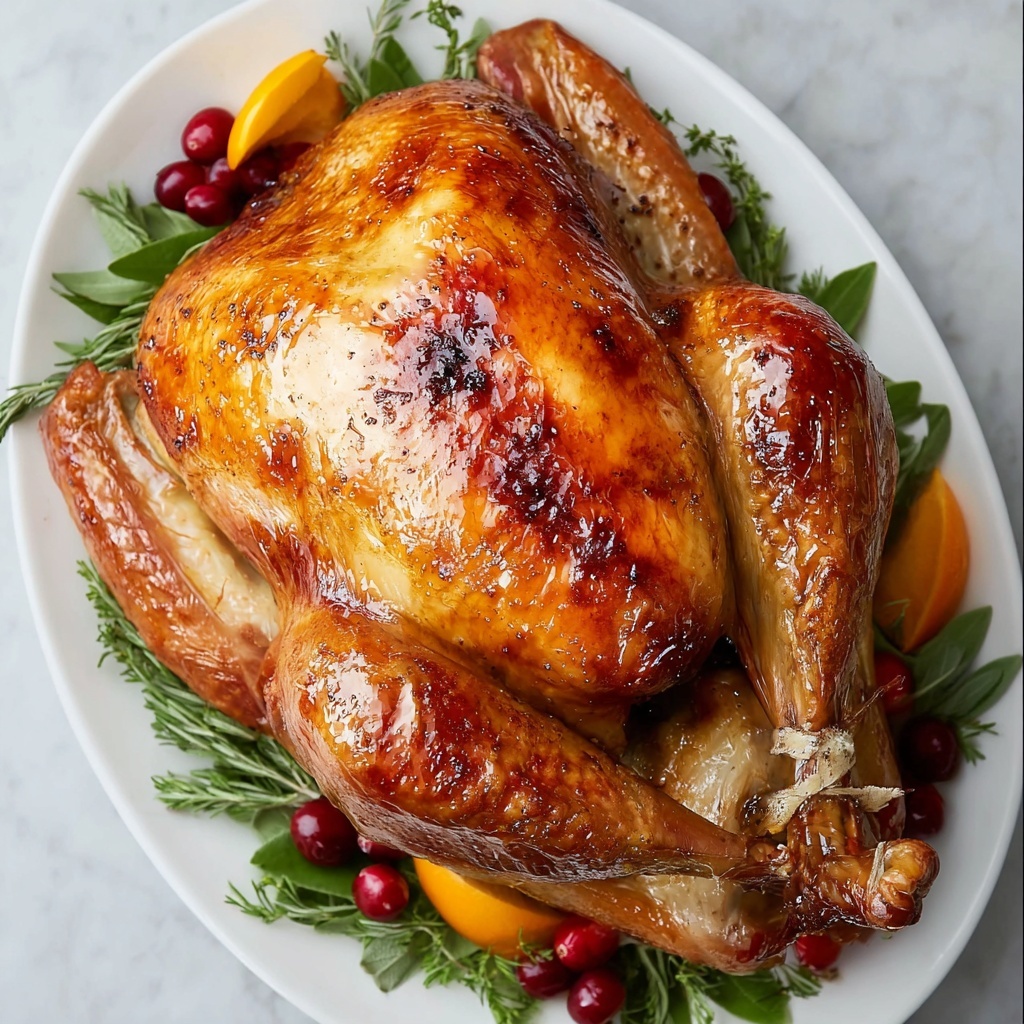 Perfect Roasted Herb-Infused Turkey Recipe - Recipe Image