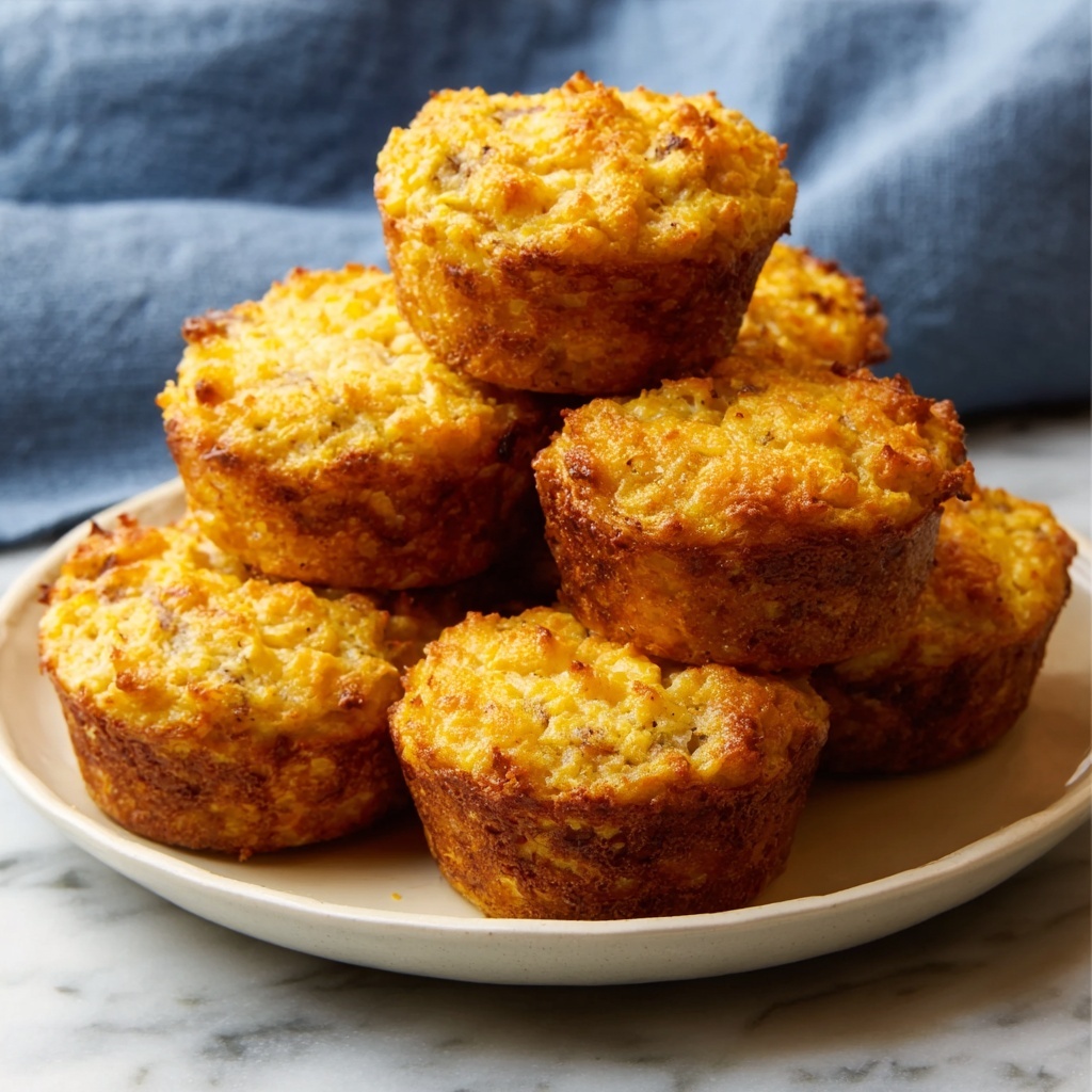 Sausage Hash Brown Egg Muffins Recipe - Recipe Image