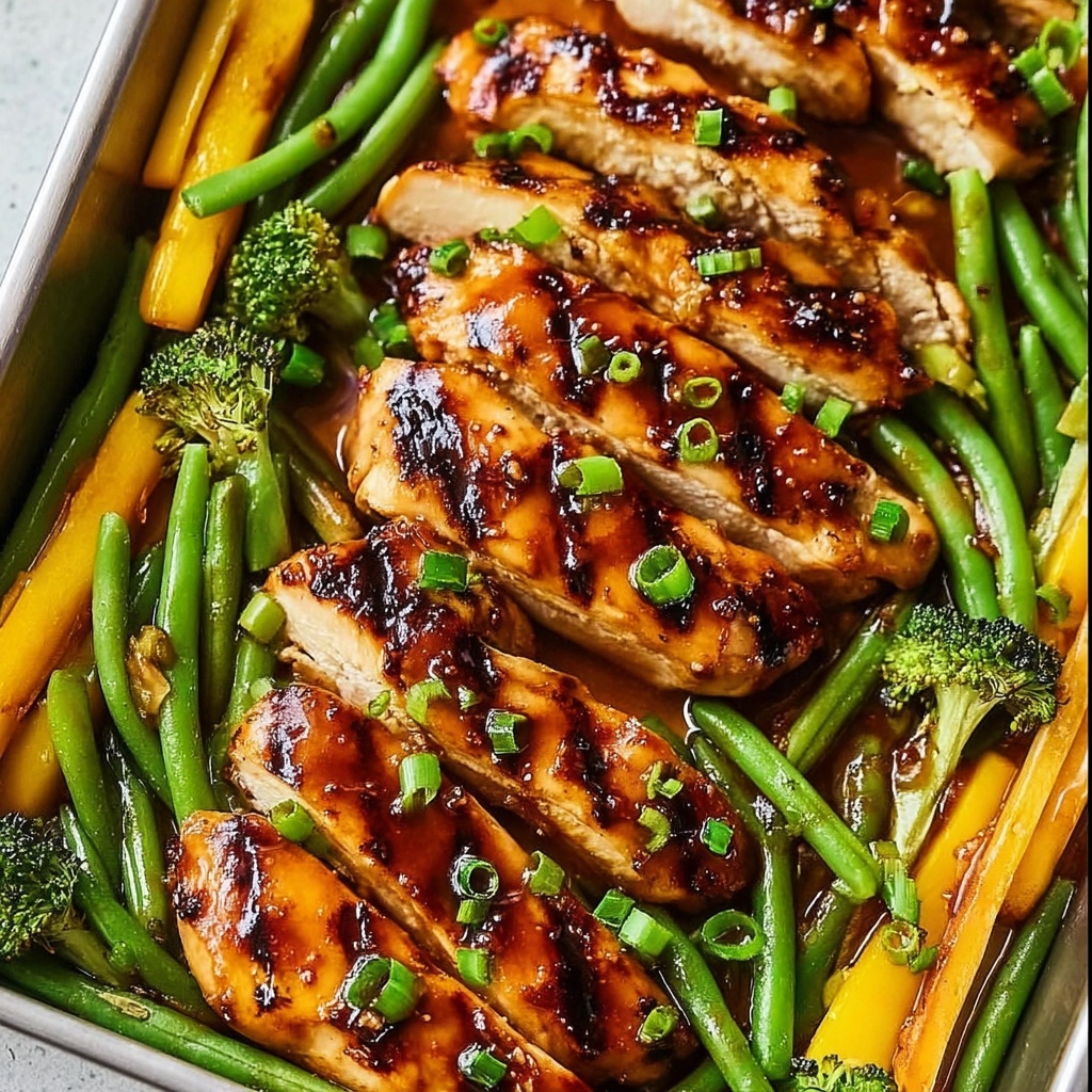 Teriyaki Chicken with Vegetables Recipe - Recipe Image