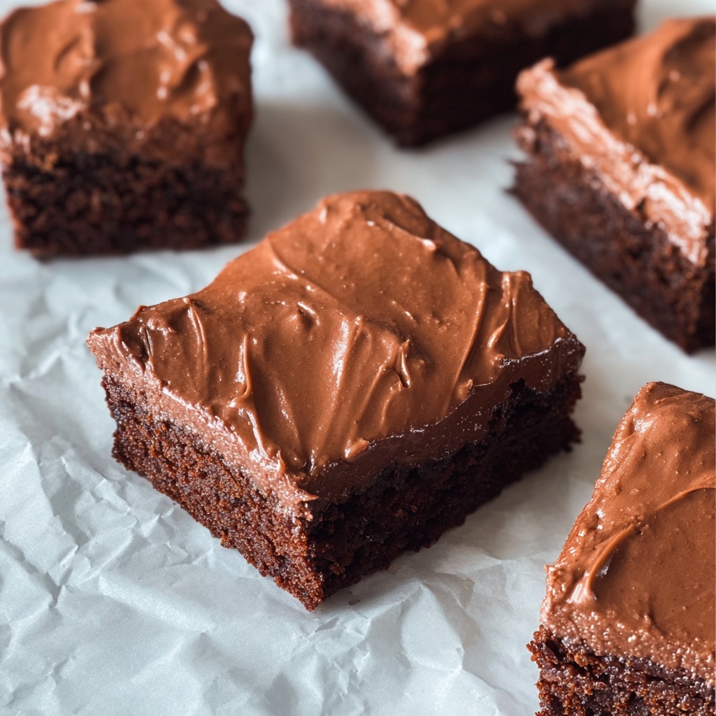 Lunch Lady Brownies Recipe - Recipe Image