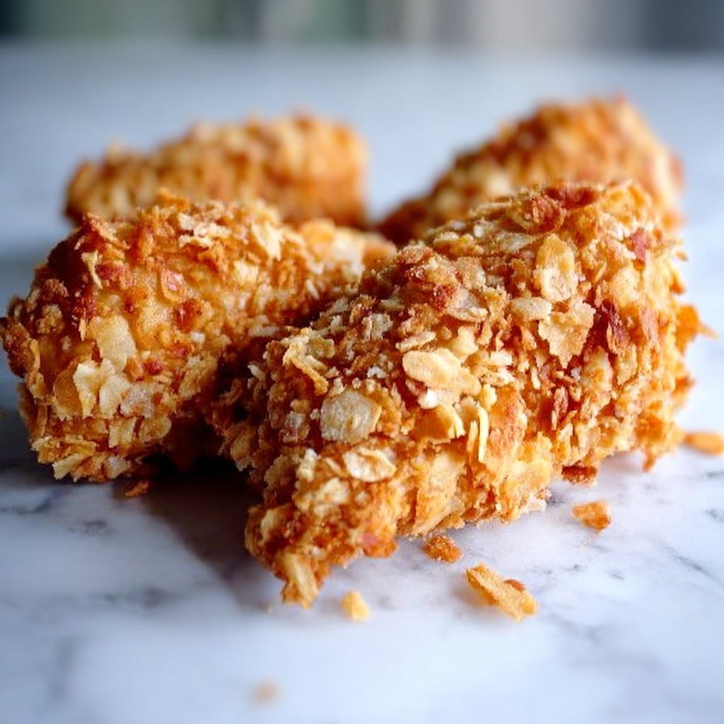 Crunchy Cajun Chicken Fingers Recipe - Recipe Image