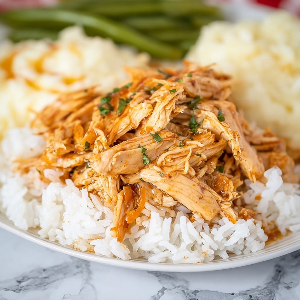 Slow Cooker Orange BBQ Chicken Recipe - Recipe Image
