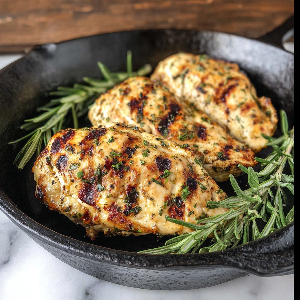 Rosemary Ranch Grilled Chicken Recipe - Recipe Image