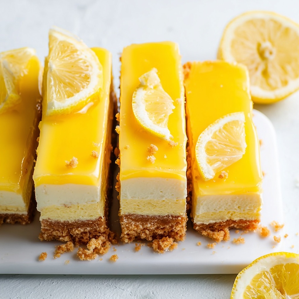 Easy Vegan Lemon Cheesecake (No-Bake) Recipe - Recipe Image