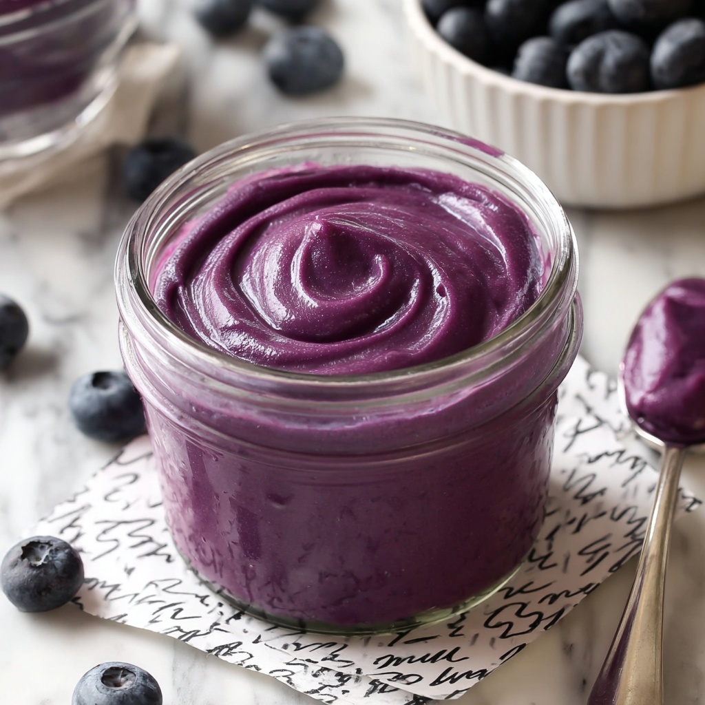 Vegan Blueberry Lemon Curd Recipe - Recipe Image