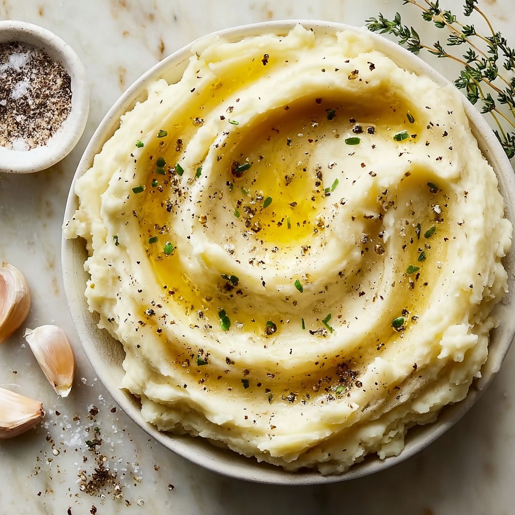 Roasted Garlic Mashed Potatoes Recipe - Recipe Image