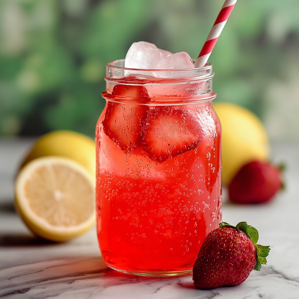 State Fair Strawberry Lemonade Recipe - Recipe Image