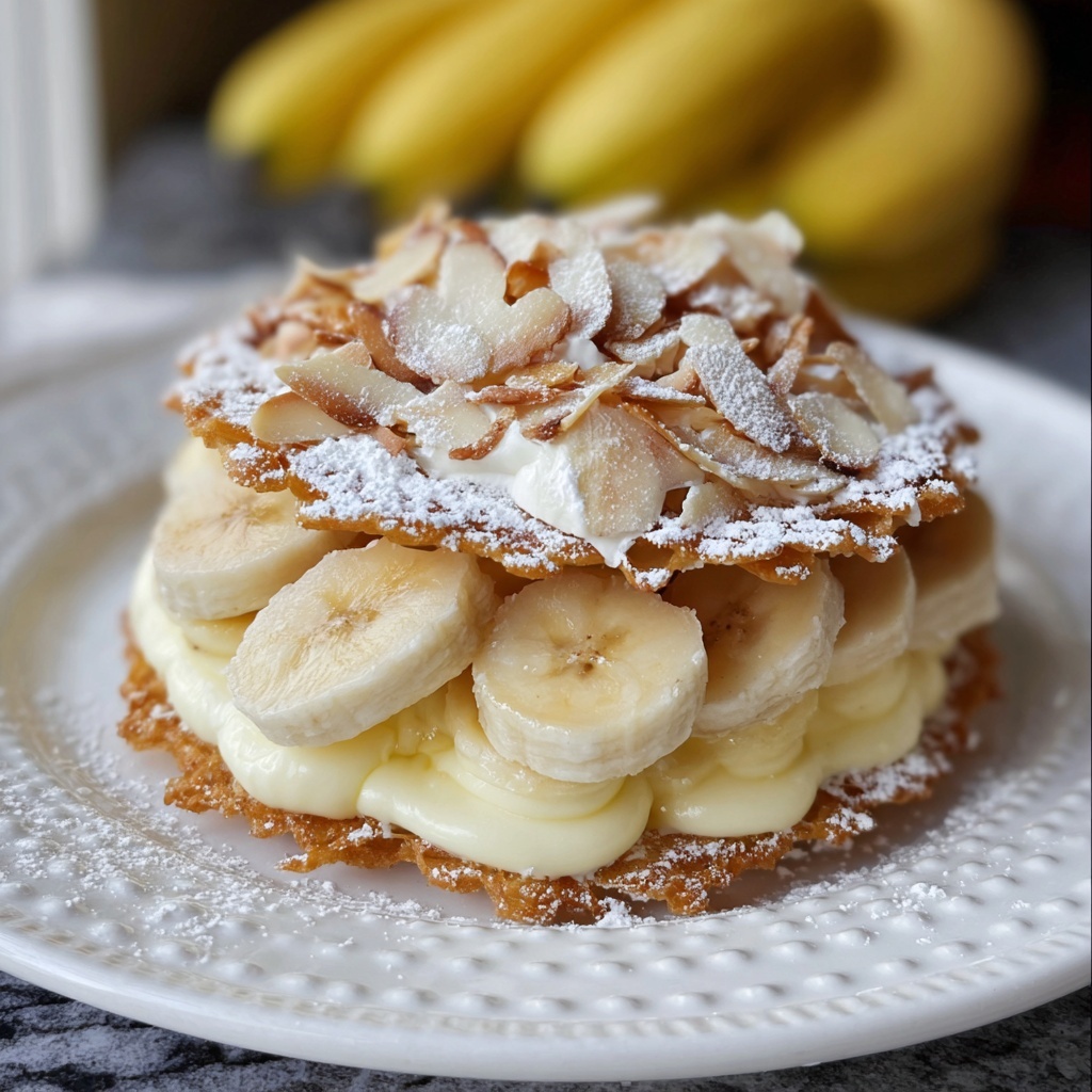 Banana Pudding Funnel Cakes Recipe - Recipe Image