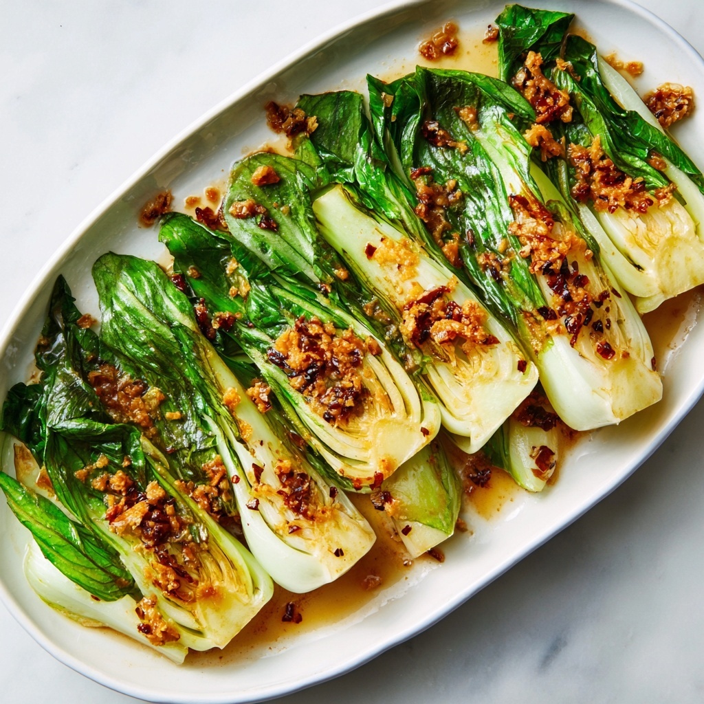Simple Garlic Sautéed Bok Choy Recipe - Recipe Image